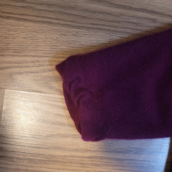 Purple Cashmere Cardi From LOFT - Picture 9 of 9